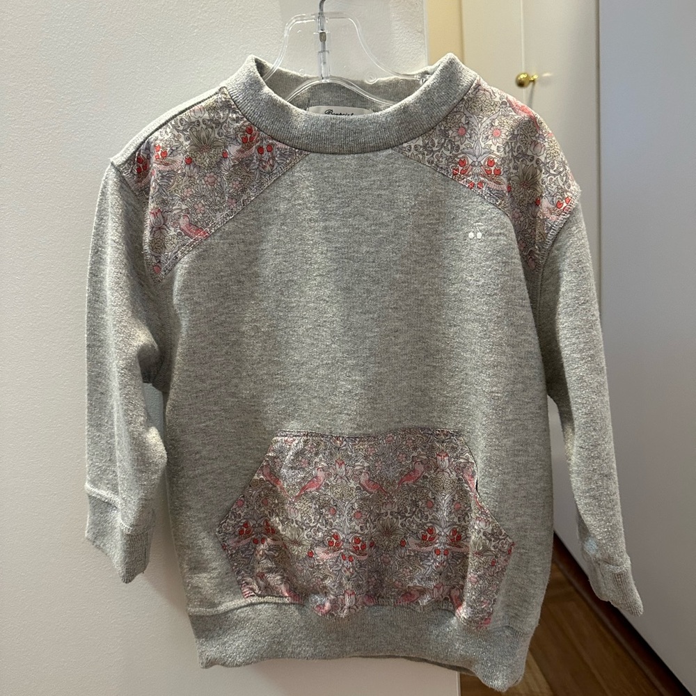 Bonpoint Glitter Grey Sweater